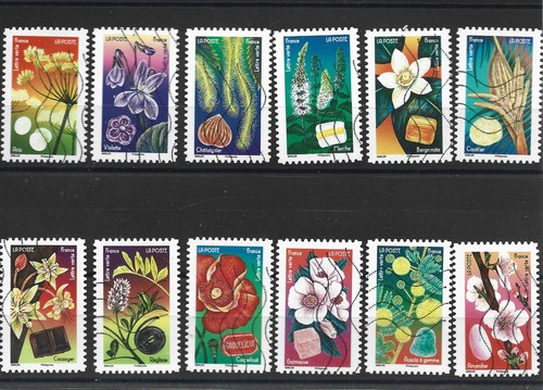 Serie complète 2022 - fleurs, et