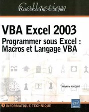 VBA Excel 2003 : Programmer