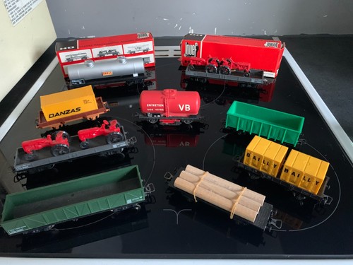 Lot dix wagons - lot,