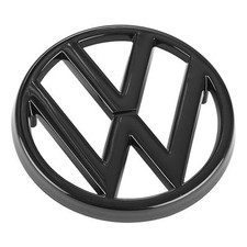 95mm negro VW logo parrilla para VW Golf 1 Berlina Descapotable Caddy Jetta 1...