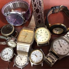 Lot de 10 montres d'occasion