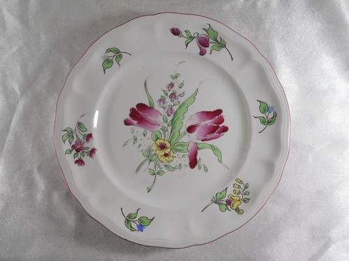 Assiette demi - (,
