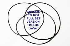 COURROIES SET GRUNDIG TS 1000