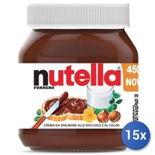 15X Multipack Ferrero Nutella Pot 450 Gr Italie