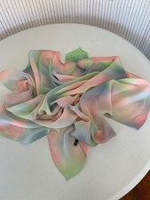 Foulard carré mousseline de