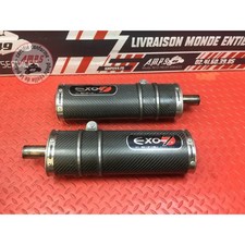 Paire de silencieux GPR Exo 7 Triumph 1050 Speed Triple 2005 à 2010