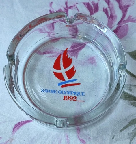 Ancien cendrier verre - ancien, en