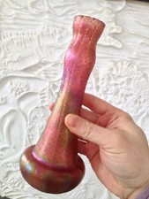 Beau vase verre irisé Loetz