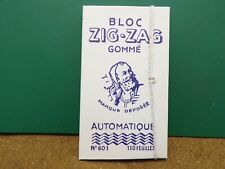 ZIG-ZAG Zouave Papier cigarettes Rolling paper early full papel fumar 601 nos