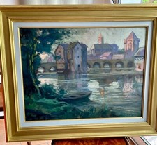 Louis FORTUNEY (1878-1950) MORET SUR LOING