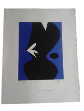 André Verdet - Hommage à Matisse - ultrarare litho HC  datée et signée à la main