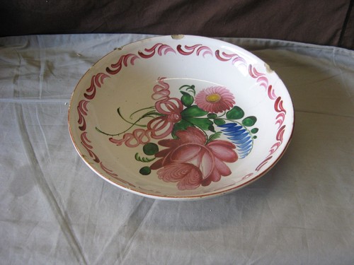 Coupe faïence ancienne - coupe, –