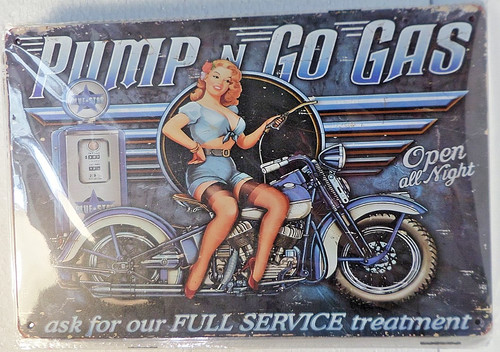 Plaque metal vintage - metal, 20x30