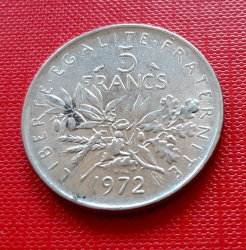 Monnaie france francs 1972 - 5,
