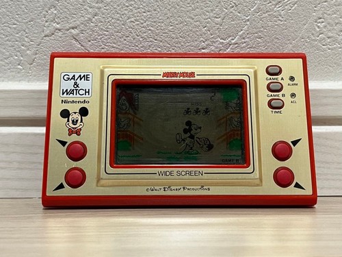 1981 game watch mickey mouse - game&watch,
