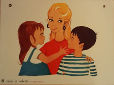 Affiche scolaire double face