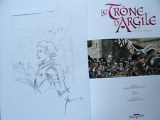 Dédicace de Theo ( Caneshi) sur le tome 6 de Trone d'argile