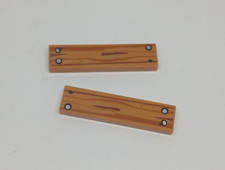 LEGO : 2x Plaque tuile 1 X 4 planche de bois - Réf 2431pb415 - Set 21310 21318