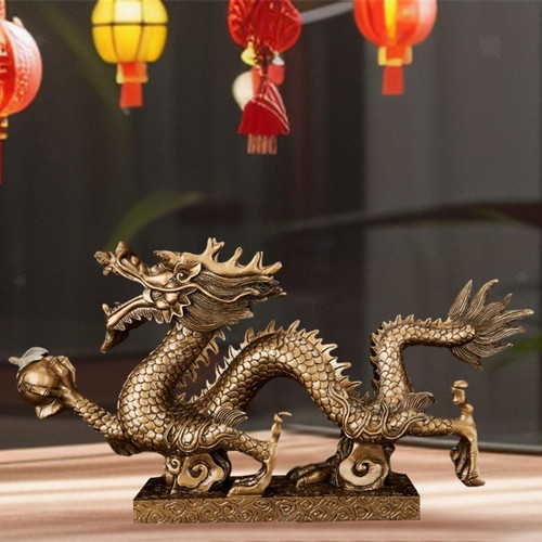 Sculpture dragon résine - sculpture,