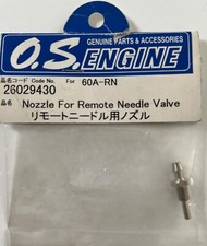 Nozzle for remote needle valve