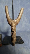LANCE PIERRE BAOULE african art premier africain POTOMO WAKA statuette africaine