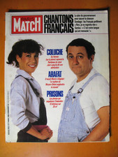 Paris Match N° 1955 du 14/11/1986- Coluche, sa femme reprend le flambeau. Arafat