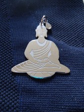 pendentif magnétique Bouddha acier chirurgical 