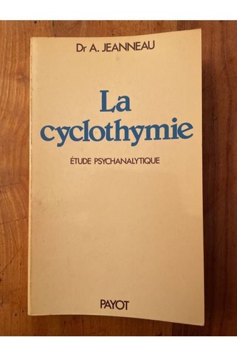 Cyclothymie études - cyclothymie,,