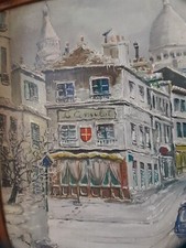 Tableau huile sur toile de