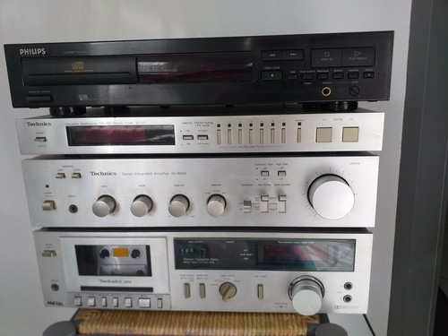 Vintage technics hifi inox - vintage,