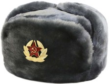 BONNET À POIL LAINE DOTATION FORCES ARMÉES RUSSE ORIGINAL TAILLE M - 56