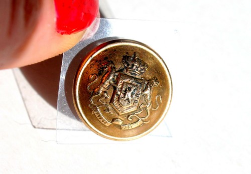 Rare bouton button uniforme - bouton,