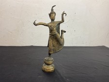 THAILANDE - BRONZE  DANSEUSE APSARA - XIXEME