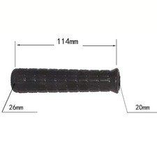 Poignées caoutchouc poignées