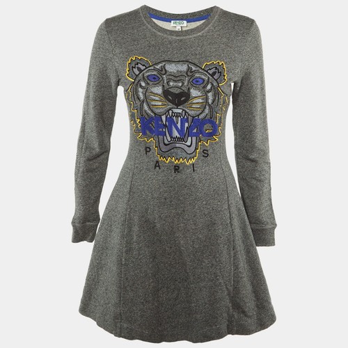Robe pull coton brodé - robe,