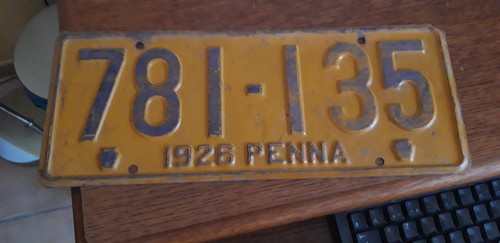 Plaque immatriculation - plaque, us