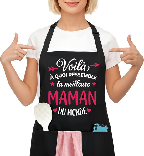 Tablier cuisine femme cadeau - tablier,