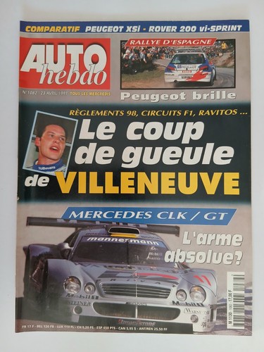 Auto hebdo 1082 - auto, 23/4/1997
