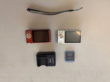 Ensemble appareil photo numérique compact Panasonic LUMIX DMC-FX7 rouge...