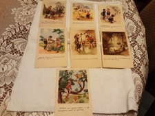 7 CARTES POSTALES ANCIENNES POULBOT