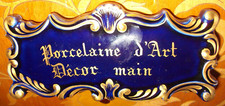 Ancienne plaque publicitare de