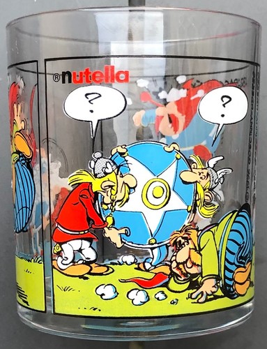 Verre abraracourcix nutella - verre,