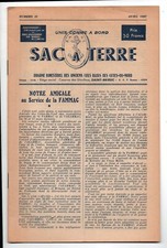 Revue Sac à Terre -Col Bleu-