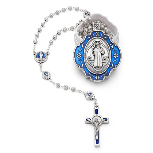 Collier catholique perles
