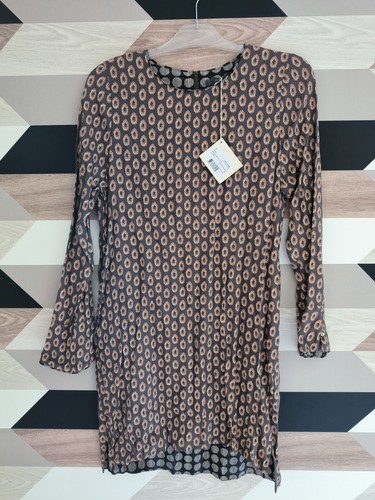 Robe marron cotelac taille - robe,