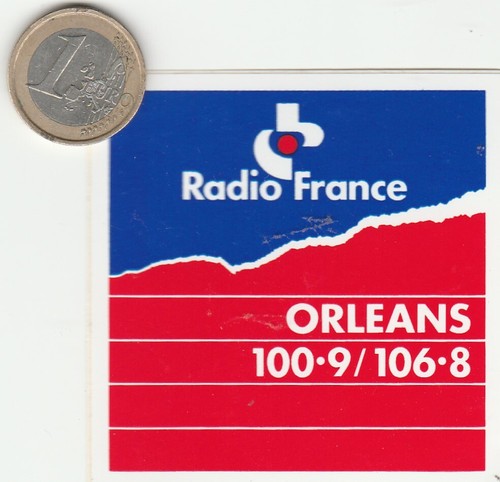 Autocollant radio france - autocollant.,