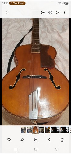 1950 guitar with genuine - 1950's,
