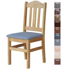 Chaise rembourrée aulne aulne