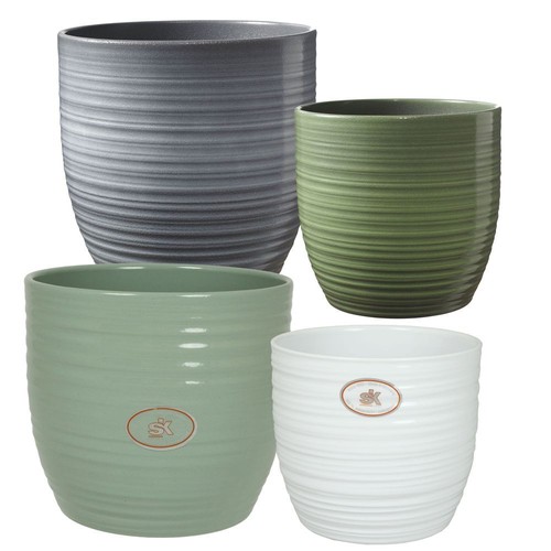 Cache pot bergame - cache-pot, en