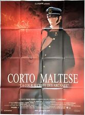 CORTO MALTESE Hugo Pratt affiche ORIGINAL french LARGE movie poster